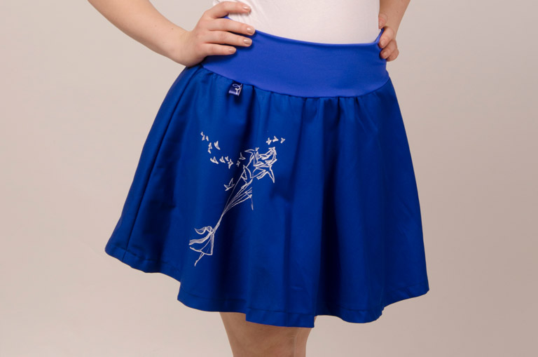 Gina - půlkolová sukně