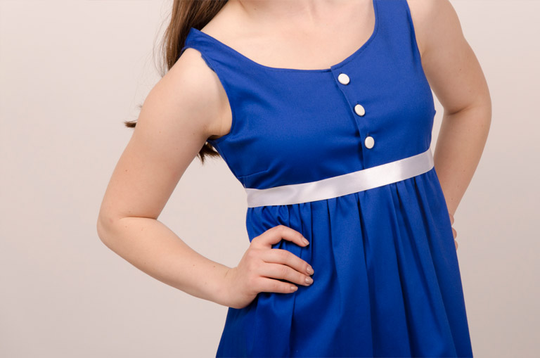 Luisa - šaty s knoflíky